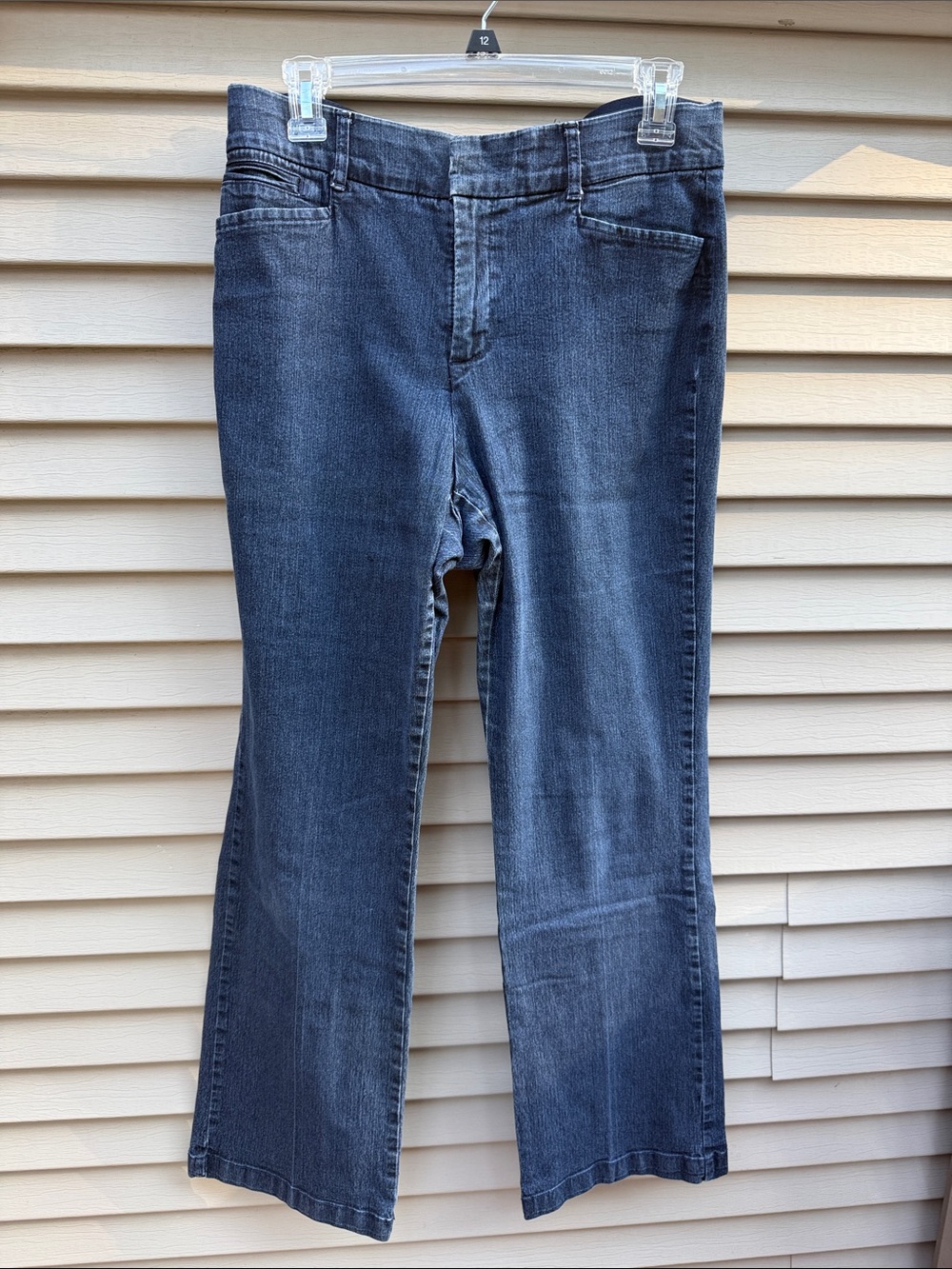 JM Collection Womens Jeans Size 10 Comfort Elastic Waist Blue Size 10